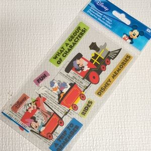💜2/$15💜Disney Mickey & Friends Train Sticker Pack